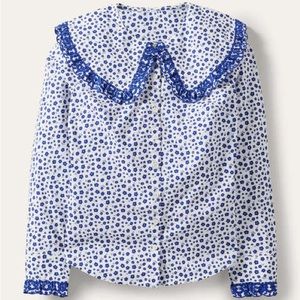 Boden Statement Collar Blouse